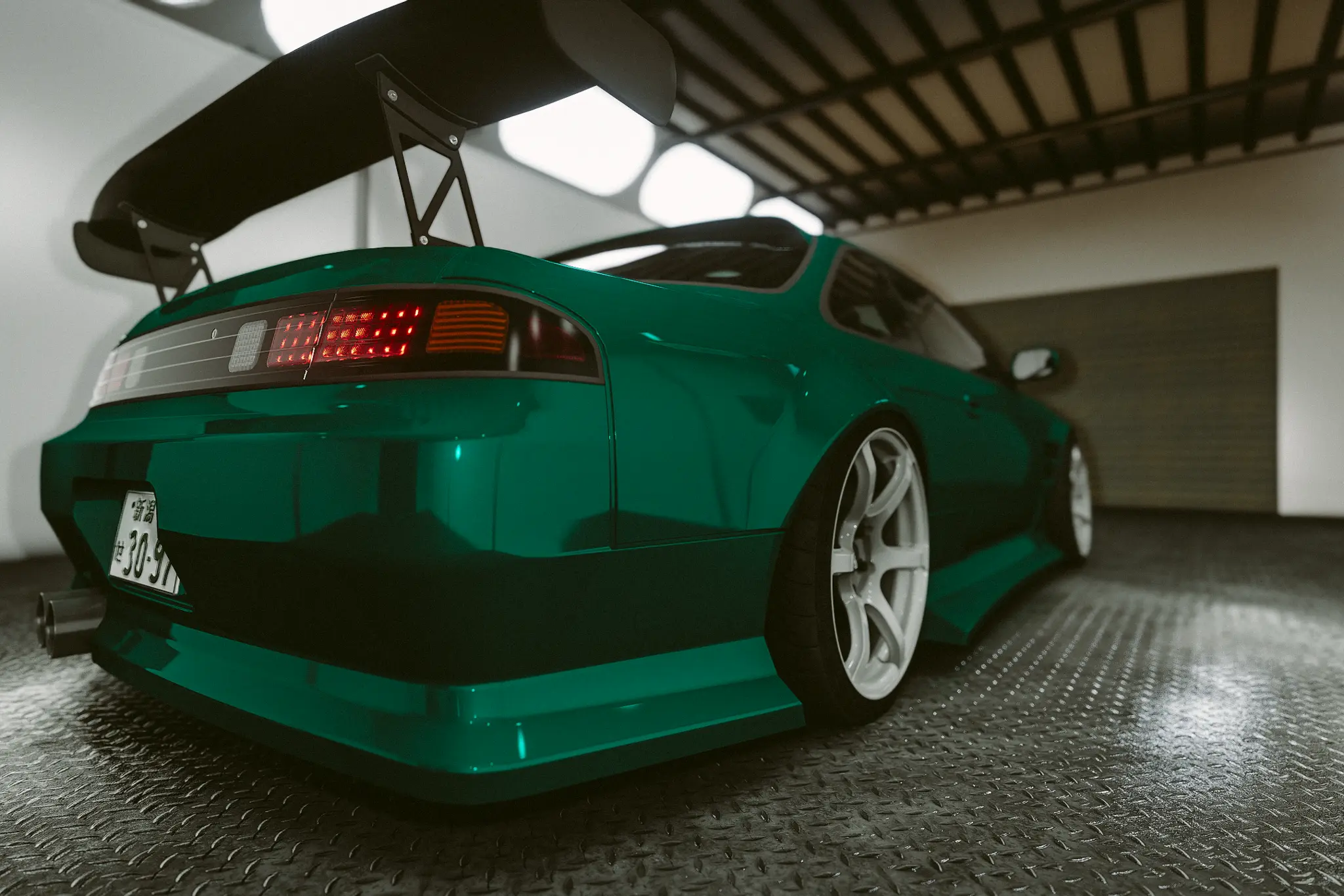 SD061 S14 Kouki Street Car For Assetto Corsa